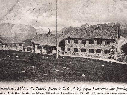 A Dolomite hut with an eventful history A Dolomite hut with an eventful history