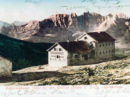 A Dolomite hut with an eventful history A Dolomite hut with an eventful history